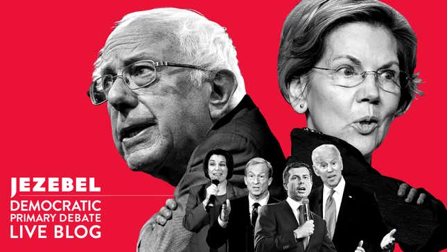 Image for article titled Mom and Dad Please Don't Break Up: A Democratic Debate Liveblog