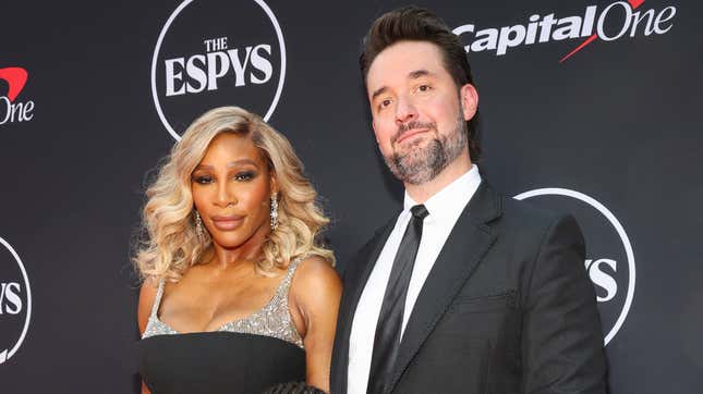 Serena Williams, Alexis Olympia Ohanian Jr., and Alexis Ohanian attend the 2024 ESPY Awards at Dolby Theatre on July 11, 2024 in Hollywood, California.