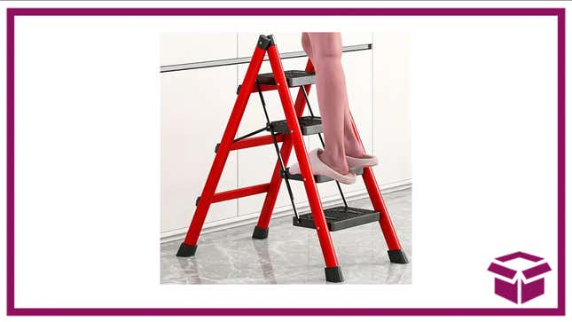 You need a step ladder in your home, and this one is the right price!