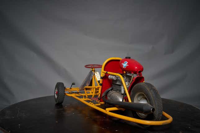 Image for article titled This 3-Wheeled MV Agusta Go Kart Is The Coolest Way Your Kid Could Die