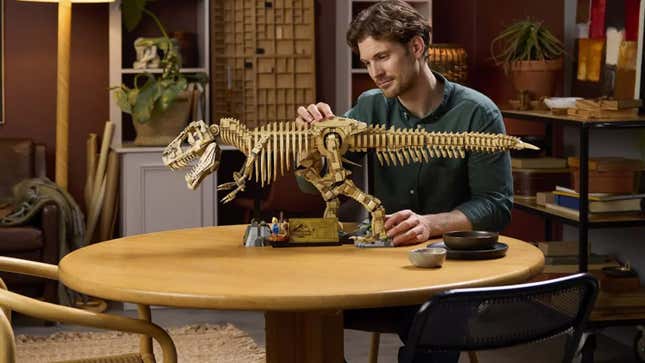 Image for article titled New Lego T-Rex Is Over 3 Feet Long And Contains 3K+ Pieces