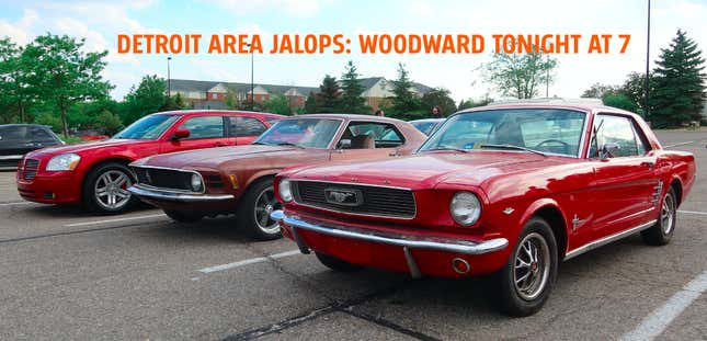 Image for article titled Detroit-Area Jalopnik Readers: Let&#39;s Cruise Woodward Today