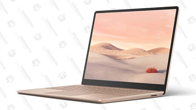 

Microsoft Surface Laptop Go (128GB) | $550 | Best Buy
Microsoft Surface Laptop Go (256GB) | $700 | Best Buy 