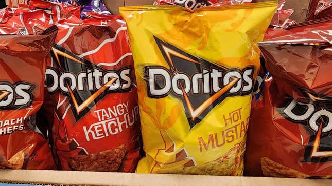 Hot Mustard Doritos