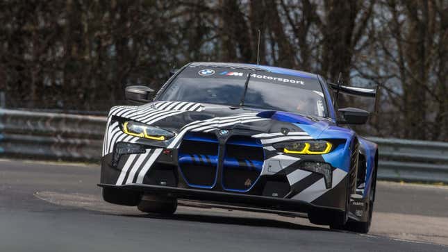 Image for article titled The BMW M4 GT3 Passed Its Road Test On The Nürburgring