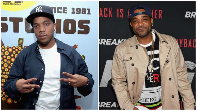 Styles P, left; Jim Jones.