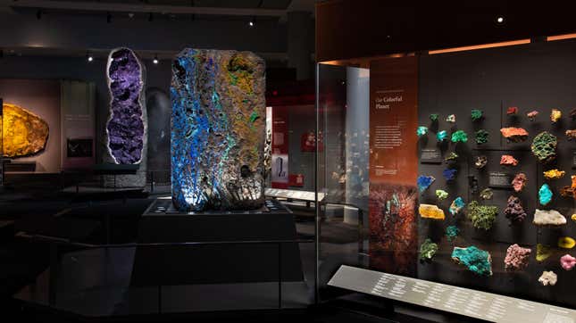 The new Minerals Hall at the American Museum of Natural History
