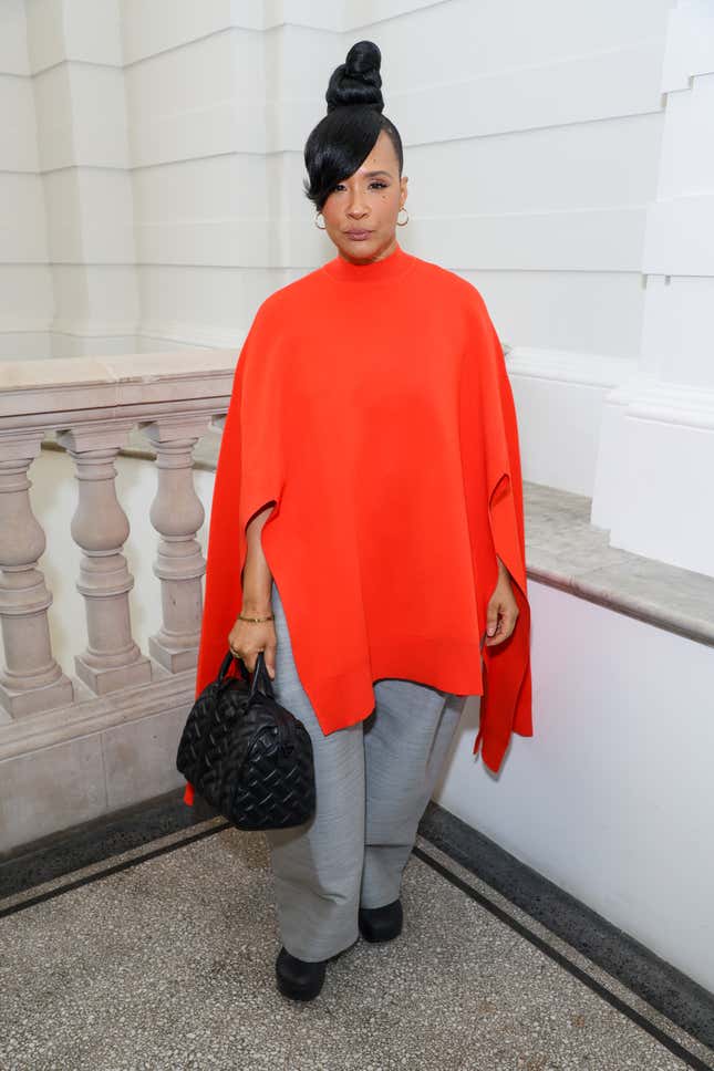 Image for article titled Black Celebs Who Attended London Fashion Week