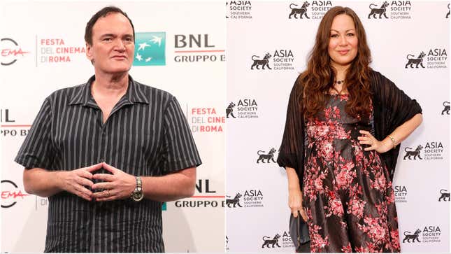 Quentin Tarantino und Shannon Lee