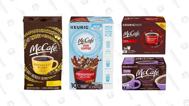 McCafe K-Cups and Coffee Gold Box | Amazon