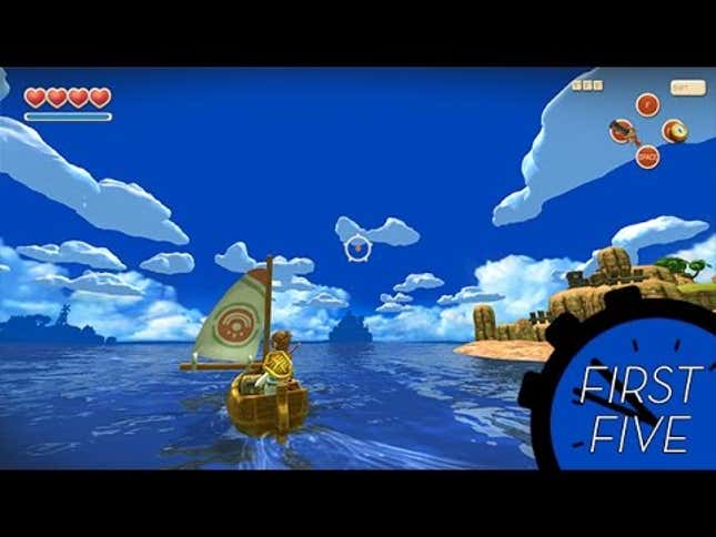 The First Five <i>Zelda</i>-Riffic Minutes Of <i>Oceanhorn</i>