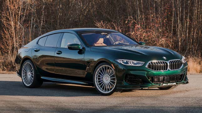 Image for article titled The Alpina B8 Gran Coupe Makes Too Much Power