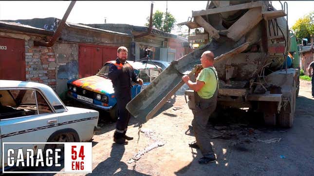 Filling A Car With Five Tons Of Concrete Is The Best Way To Kill A Clutch