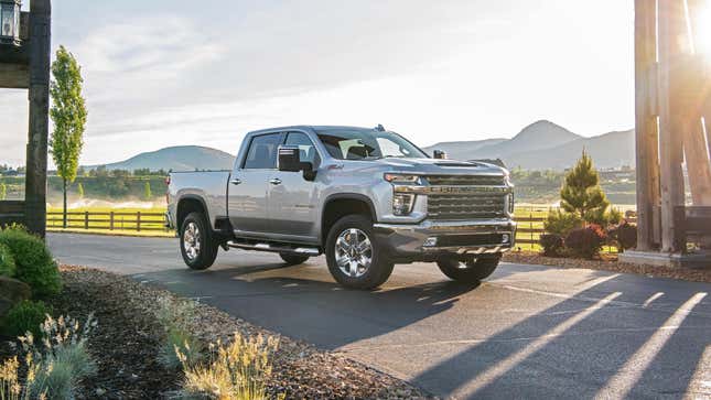 The 2020 Chevrolet Silverado 2500.