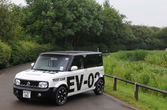 Image for article titled I'm Still Pissed We Never Got The Electric Nissan Cube