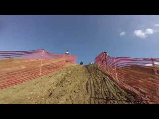 Bike Race Course Goes Directly Through Man's Living Room<em></em>