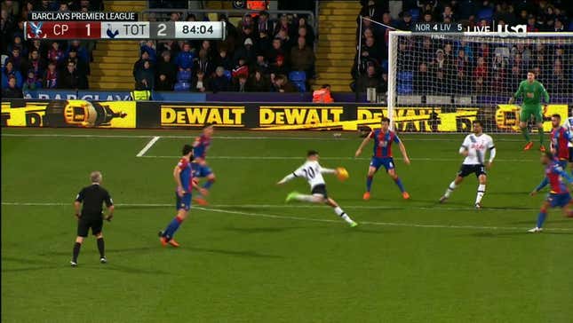 Dele Alli Wondergoal Puts Spurs Up 2-1 On Crystal Palace