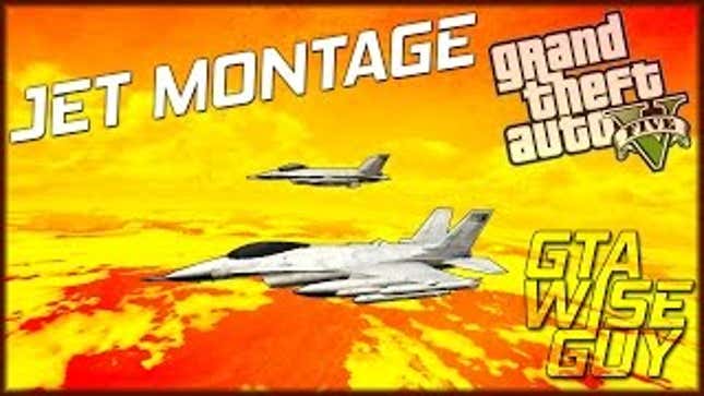 Jaw-Dropping Fighter Jet Stunts In <em>Grand Theft Auto 5</em>