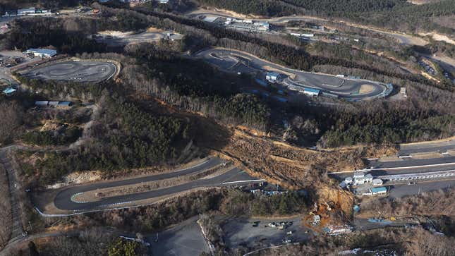 Japan's Ebisu Circuit Suffers Heavy Damage After Earthquake Rocks Coast ...