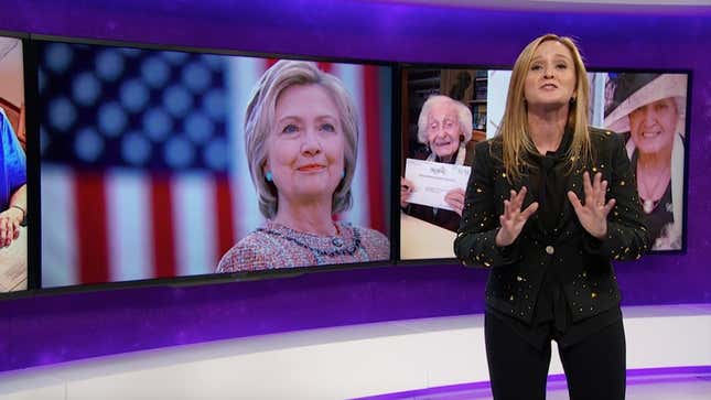 Samantha Bee Reminds Us How Hillary Rodham Became Mrs. Bill Clinton