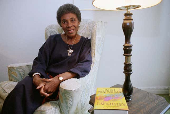 Paule Marshall in 1991.