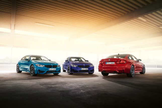 Image for article titled The 2020 BMW M4 Edition ///M Heritage Is For The Nerdiest ///M Fans