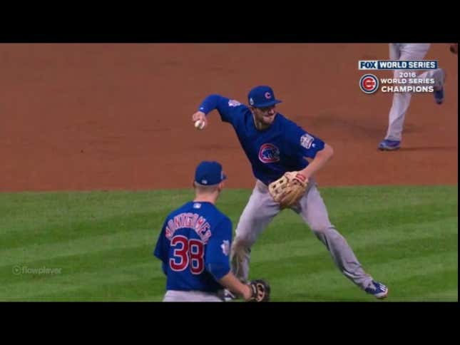 Kris Bryant Smiling Through The Final Out Is My Favorite Thing