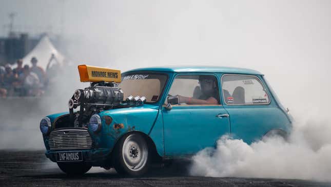 Image for article titled This LS-Powered Mini is the Undisputed Champion of Hooning