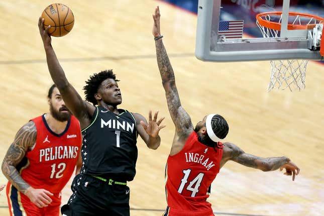 Anthony Edwards has arrived, and we’re starting to see what Dwyane Wade sees in him