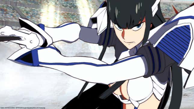 Image for article titled The Kill La Kill Fighting Game Is Flashy But Flimsy