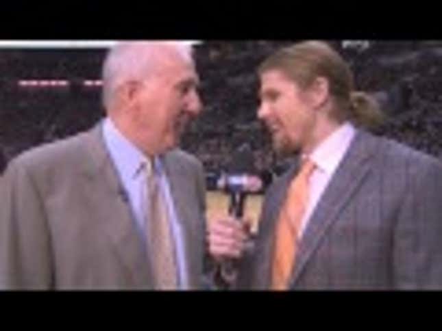 Craig Sager Doesn't Want Gregg Popovich To Be Nice To Him