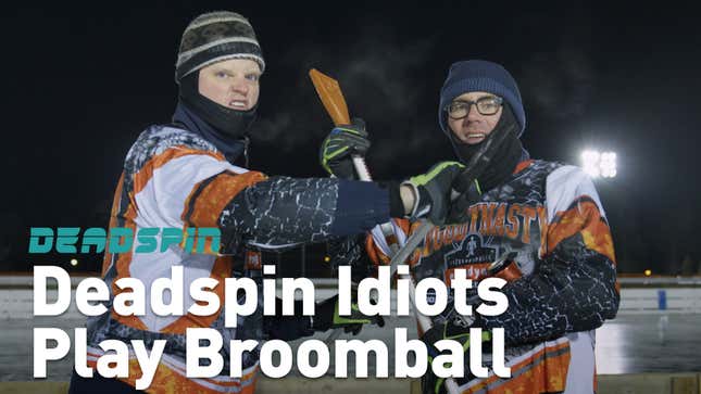 Let's Play Broomball: The Other Ice Sport!