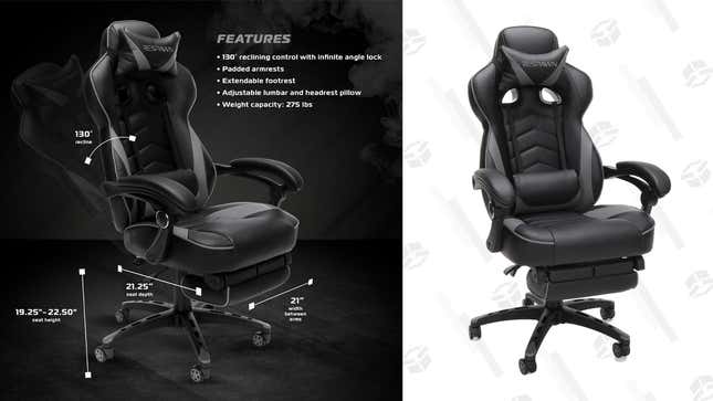 RESPAWN-110 Racing Style Gaming Chair (Black) | $99 | Walmart
