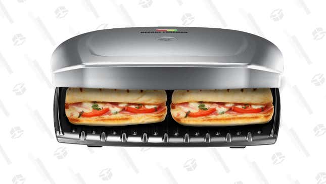 George Foreman Electric Indoor Grill and Panini Press | $20 | Walmart