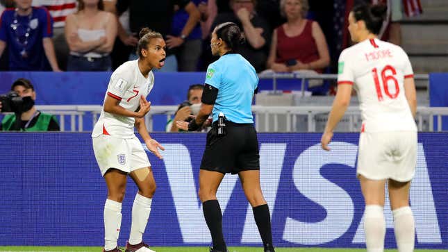 Image for article titled Please Enjoy These Photos of the US Women's Soccer Team Sipping Tea, Butchering England