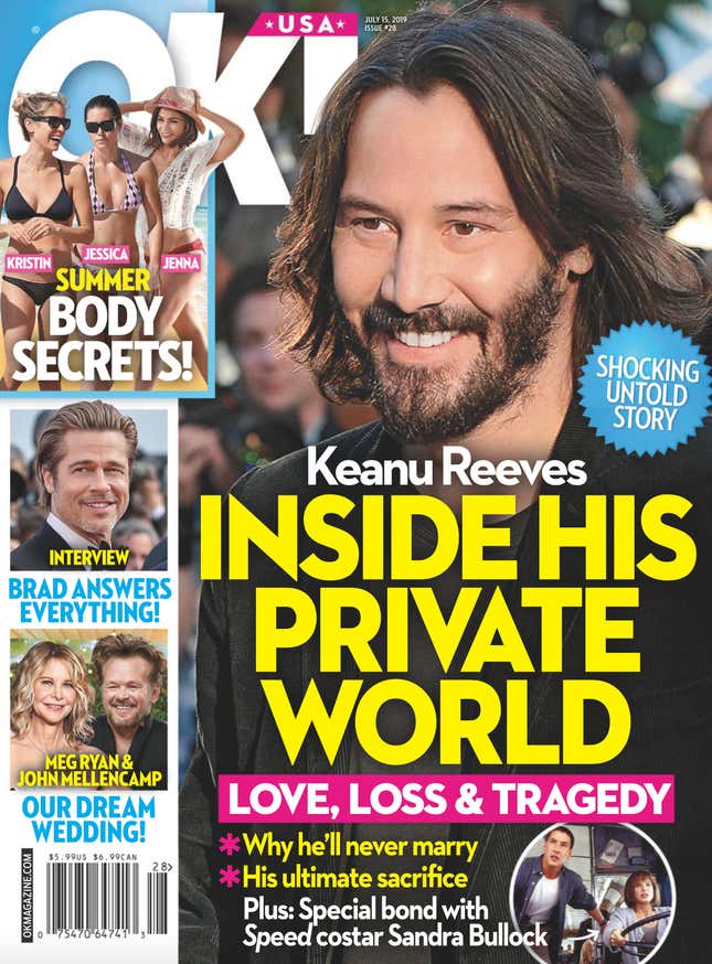 Gossip Roundup: Keanu Reeves, Joe Jonas, Sophie Turner and More
