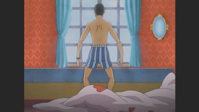 There's an Anime Underwear Trope for Male Characters, Too