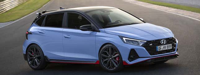 Image for article titled 2021 Hyundai i20N