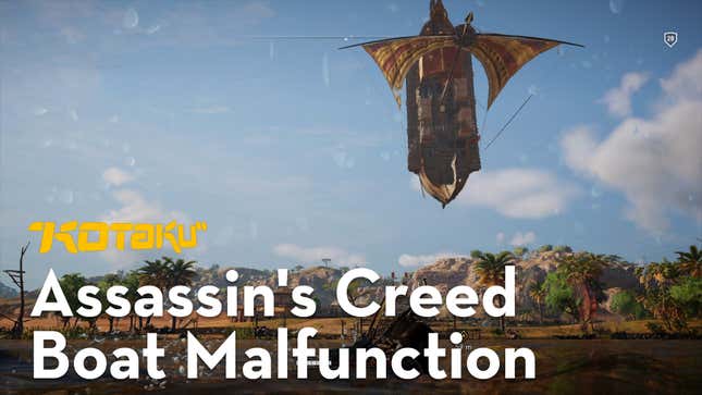 I Love This Unrealistic <i>Assassin’s Creed Origins</i> Boat<em></em>