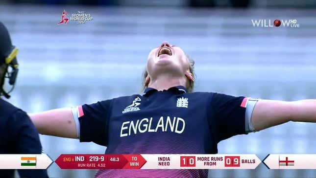 England Overcome Potential Bucknering To Beat India For Women's Cricket World Cup Title