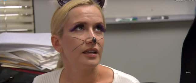 Is <i>The Office</i>'s Angela TV's most dominant cat person?