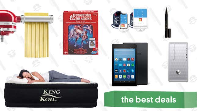 Image for article titled Thursday&#39;s Best Deals: Fire HD 10, Stranger Things D&amp;D, Weighted Blankets, and More