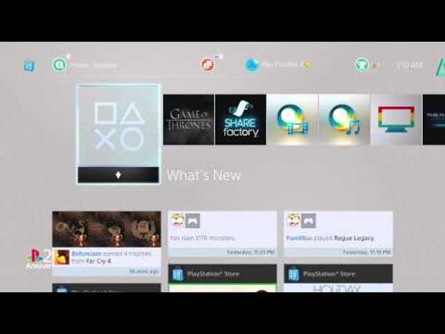 The PlayStation 20th Anniversary Theme Brings Back A Familiar Sound