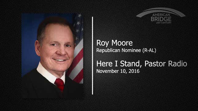 Roy Moore and the Alabamafication of US Democracy