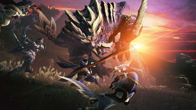 Image for article titled The Week In Games: Monster Hunter Rise Arrives