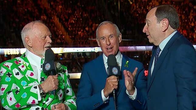 Don Cherry Made Gary Bettman Extremely Awkward By Bringing Up A Quebec Expansion Team