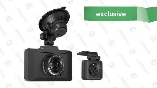 TaoTronics Dual Dash Cams | $78 | Amazon | Promo code KPZTPRBE + clip coupon