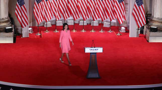 Image for article titled Every Demon Wore Their Best Human Suit at the Republican National Convention