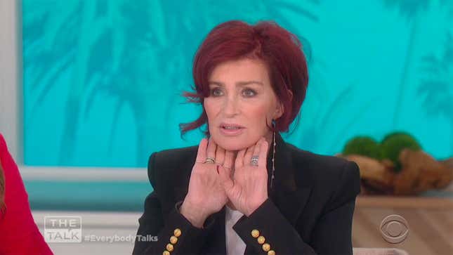 Image for article titled Please Help Welcome to the World Sharon Osbourne's New Face
