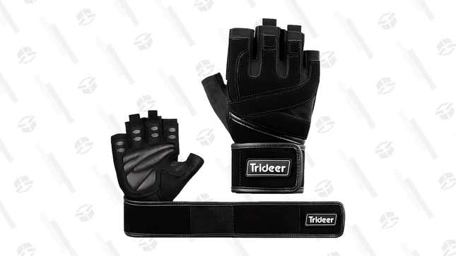 Trideer Padded Weight Lifting Gloves | $10 | Amazon | Use code 4057SY1Q 